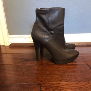 Nine West Genuine Leather Brown Boots